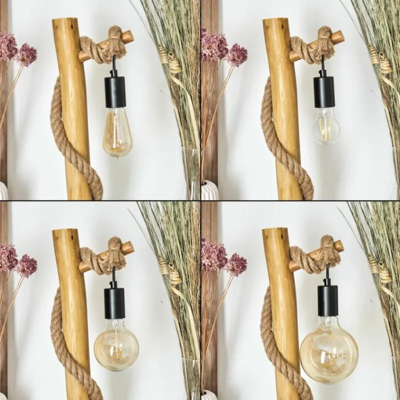 Luminaires Scandinaves-hofstein Lampe de table Riekje Écru, Noir, 1 lumière