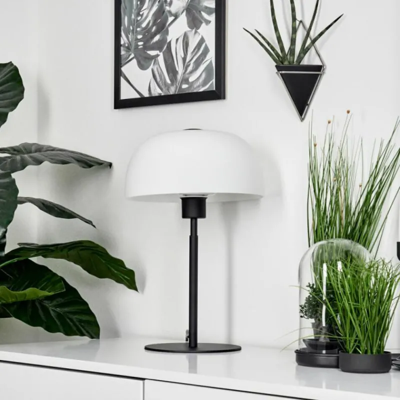 hofstein Lampe de table Werentzhouse Noir, 1 lumière