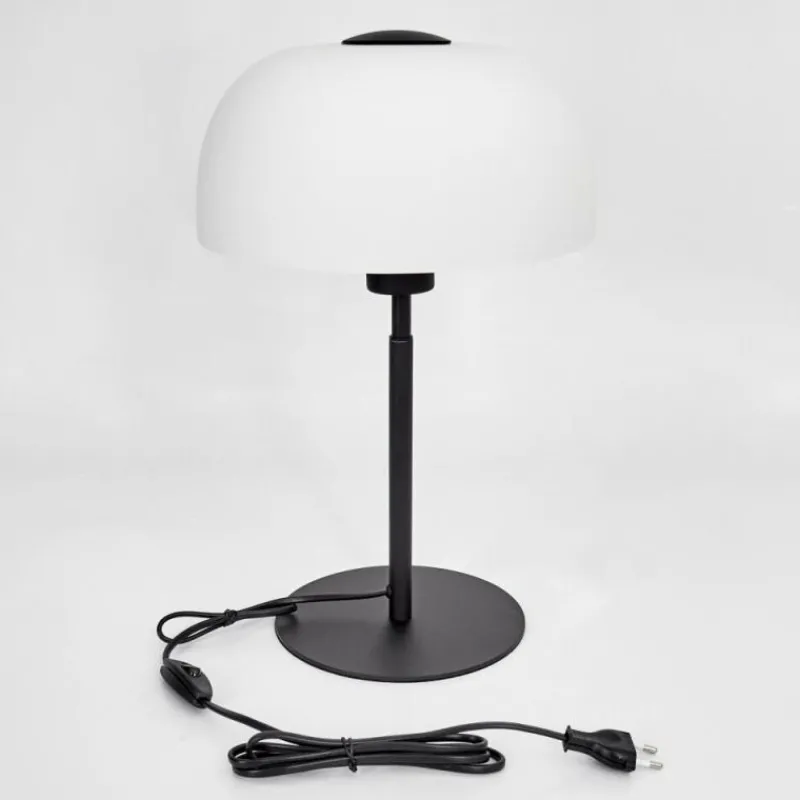 hofstein Lampe de table Werentzhouse Noir, 1 lumière