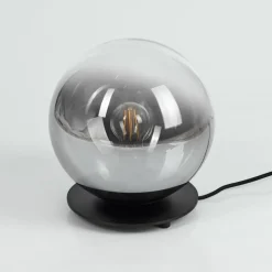 Luminaires Scandinaves-hofstein Lampe de table Ahanga Noir, 1 lumière