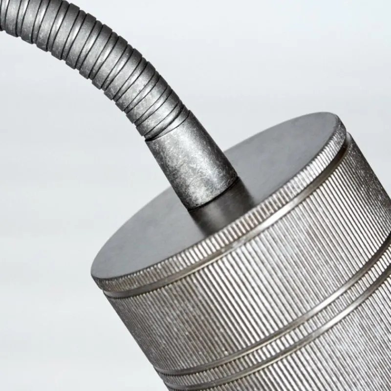 hofstein Lampe de table Ajaccio Nickel mat, 1 lumière