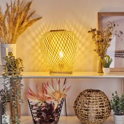 Luminaires Orientaux-hofstein Lampe de table Alavi Écru, 1 lumière