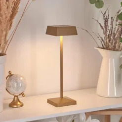 hofstein Lampe de table Algeraz LED Laiton, 1 lumière