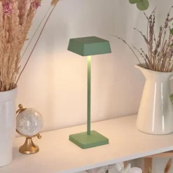 hofstein Lampe de table Algeraz LED Vert, 1 lumière