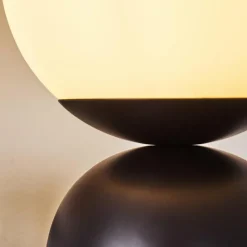 hofstein Lampe de table Alolas Gris, 1 lumière