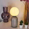 hofstein Lampe de table Alolas Gris, 1 lumière