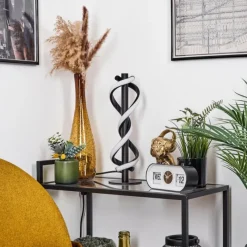 hofstein Lampe de table Alvarim LED Noir, 1 lumière