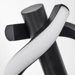 hofstein Lampe de table Alvarim LED Noir, 1 lumière