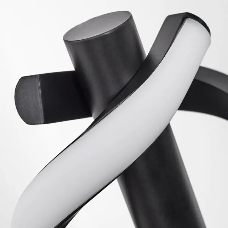 hofstein Lampe de table Alvarim LED Noir, 1 lumière