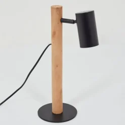 Luminaires Scandinaves-hofstein Lampe de table Arbrentin Écru, Noir, 1 lumière