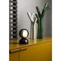 Lampe Design-Luminaires Artemide Lampe de table Artemide Eclisse Noir, 1 lumière