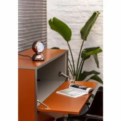 Lampe Design-Luminaires Artemide Lampe de table Artemide Eclisse Cuivre, 1 lumière