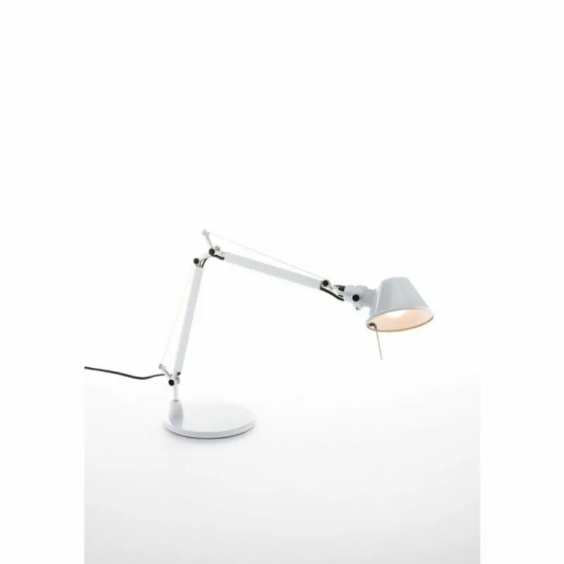 Lampe Design-Luminaires Artemide Lampe de table Artemide Tolomeo Micro Blanc, 1 lumière