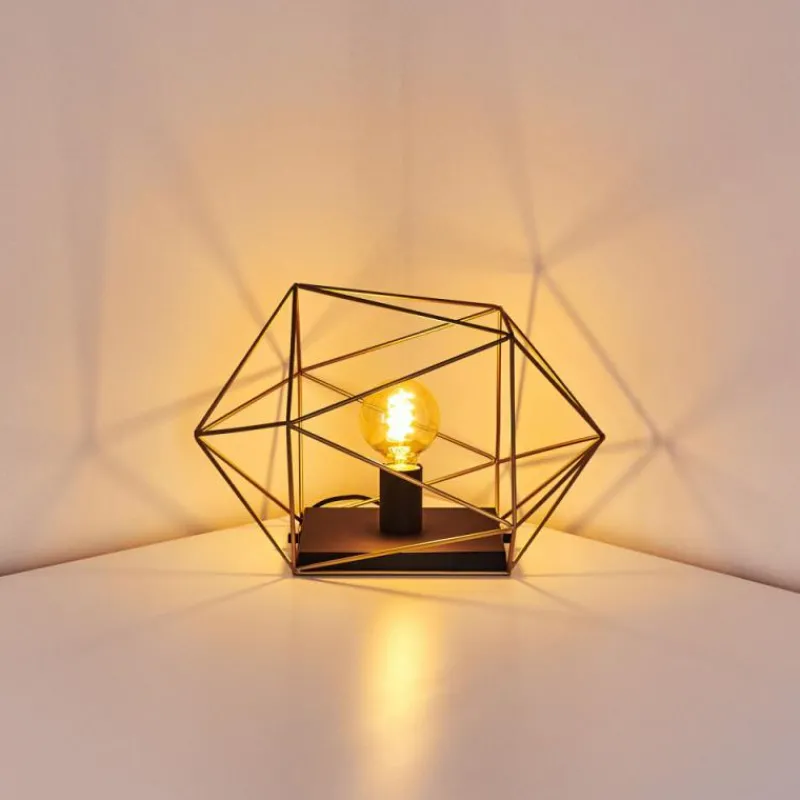 Lampes Dorées-hofstein Lampe de table Babol Noir, 1 lumière