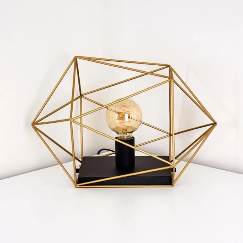 Lampes Dorées-hofstein Lampe de table Babol Noir, 1 lumière