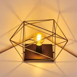 Lampes Dorées-hofstein Lampe de table Babol Noir, 1 lumière