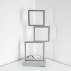 hofstein Lampe de table Bacolod LED Aluminium, 1 lumière* Lampadaires Et Lampes Sur Pied