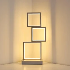 hofstein Lampe de table Bacolod LED Aluminium, 1 lumière* Lampadaires Et Lampes Sur Pied