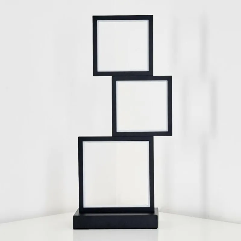 hofstein Lampe de table Bacolod LED Noir, 1 lumière* Lampes À Poser