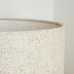 Lampes En Tissu-hofstein Lampe de table Baranque Écru, 1 lumière