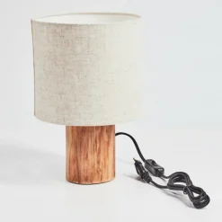 Lampes En Tissu-hofstein Lampe de table Baranque Écru, 1 lumière