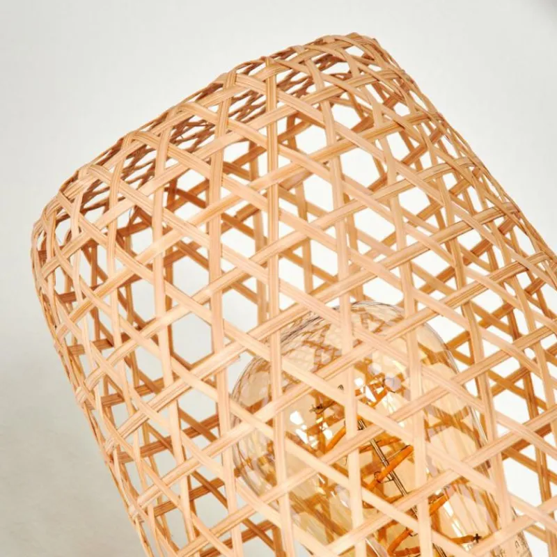 Luminaires Scandinaves-hofstein Lampe de table Bauro Écru, Noir, 1 lumière