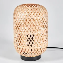 Luminaires Scandinaves-hofstein Lampe de table Bauro Écru, Noir, 1 lumière