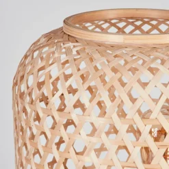 Luminaires Scandinaves-hofstein Lampe de table Bauro Écru, Noir, 2 lumières