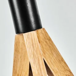 Luminaires Scandinaves-hofstein Lampe de table Beccar Écru, Noir, 1 lumière