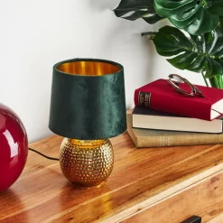 Lampes En Tissu-hofstein Lampe de table Beddie Or, 1 lumière