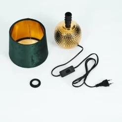 Lampes En Tissu-hofstein Lampe de table Beddie Or, 1 lumière