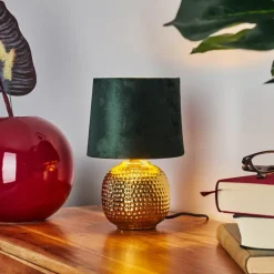 Lampes En Tissu-hofstein Lampe de table Beddie Or, 1 lumière