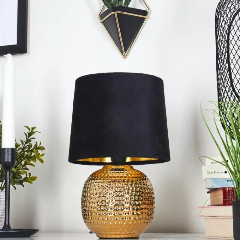 Lampes Dorées-hofstein Lampe de table Beddie Or, 1 lumière