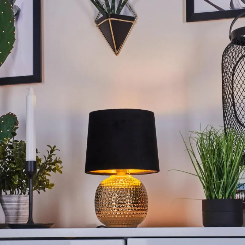 Lampes Dorées-hofstein Lampe de table Beddie Or, 1 lumière