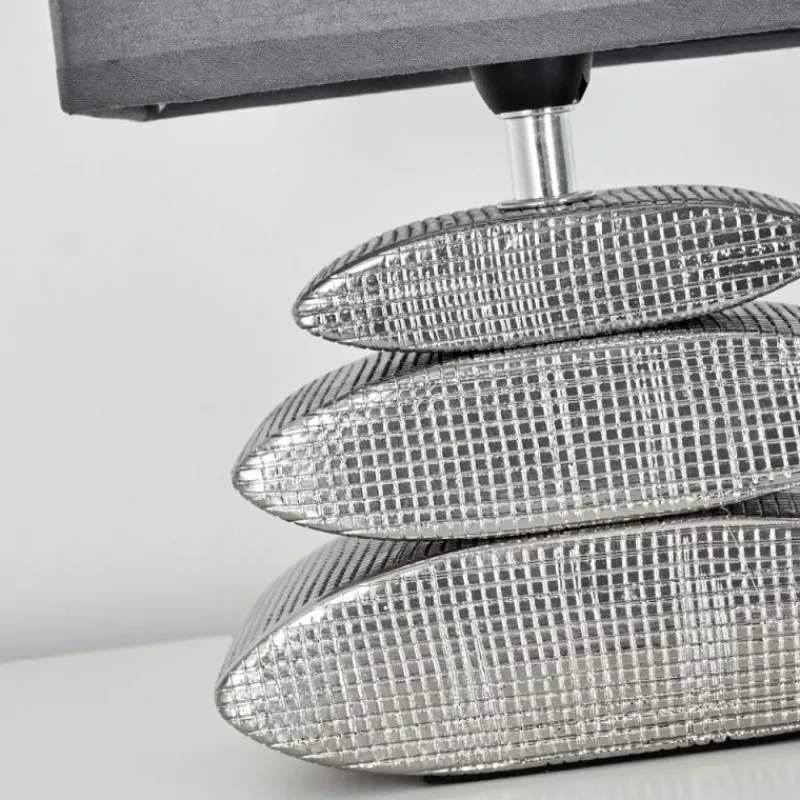 Lampes En Tissu-hofstein Lampe de table Berghamn Chrome, 1 lumière