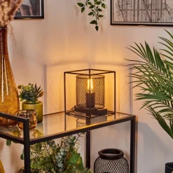 Lampes Industrielles-hofstein Lampe de table Bettaix Noir, 1 lumière