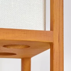 Lampes En Tissu-hofstein Lampe de table Blandin Écru, 1 lumière