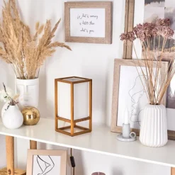 Lampes En Tissu-hofstein Lampe de table Blandin Écru, 1 lumière