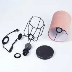 hofstein Lampe de table Bornalle Noir, 1 lumière* Lampes À Poser