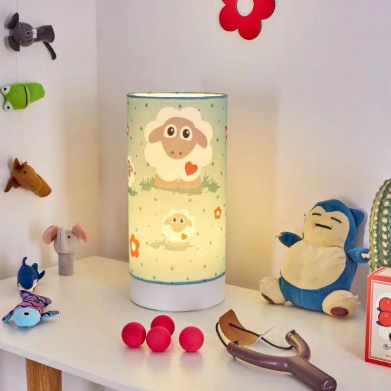 Lampes En Tissu-hofstein Lampe de table Brenets LED Blanc, 1 lumière