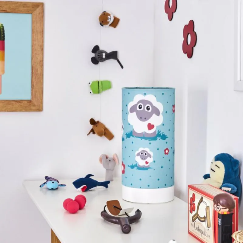 Lampes En Tissu-hofstein Lampe de table Brenets LED Blanc, 1 lumière