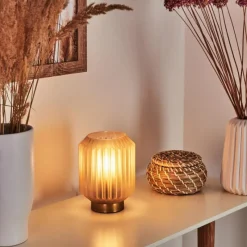 hofstein Lampe de table Briel Laiton, 1 lumière