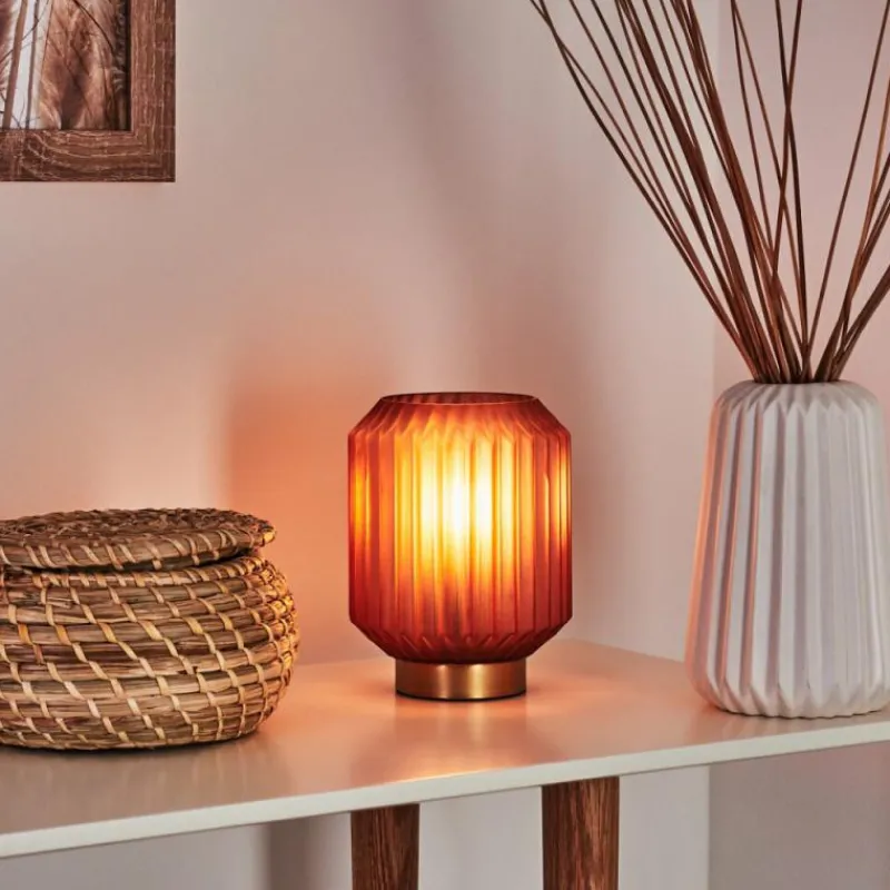 hofstein Lampe de table Briel Laiton, 1 lumière