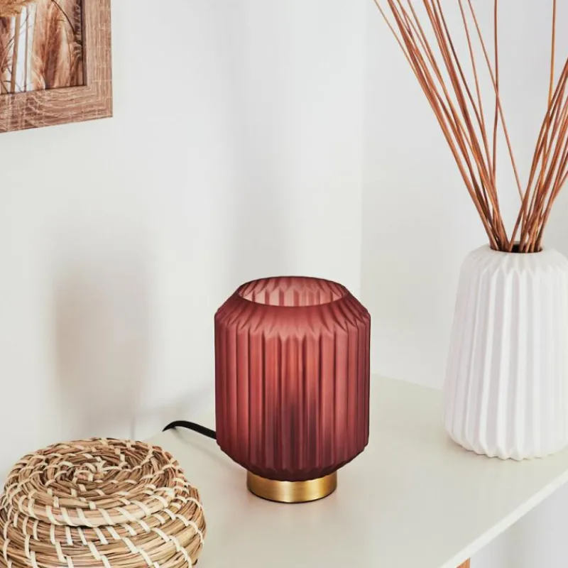 hofstein Lampe de table Briel Laiton, 1 lumière