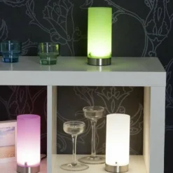 Luminaires Brilliant Lampe de table Brilliant Leuchten Daisy LED Blanc, 1 lumière