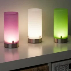 Luminaires Brilliant Lampe de table Brilliant Leuchten Daisy LED Blanc, 1 lumière