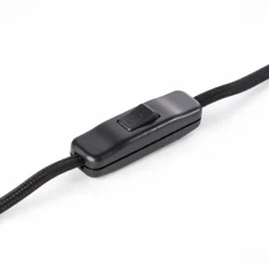 Luminaires Rustiques-Luminaires Brilliant Lampe de table Brilliant SORANA Bois foncé, Noir, 1 lumière