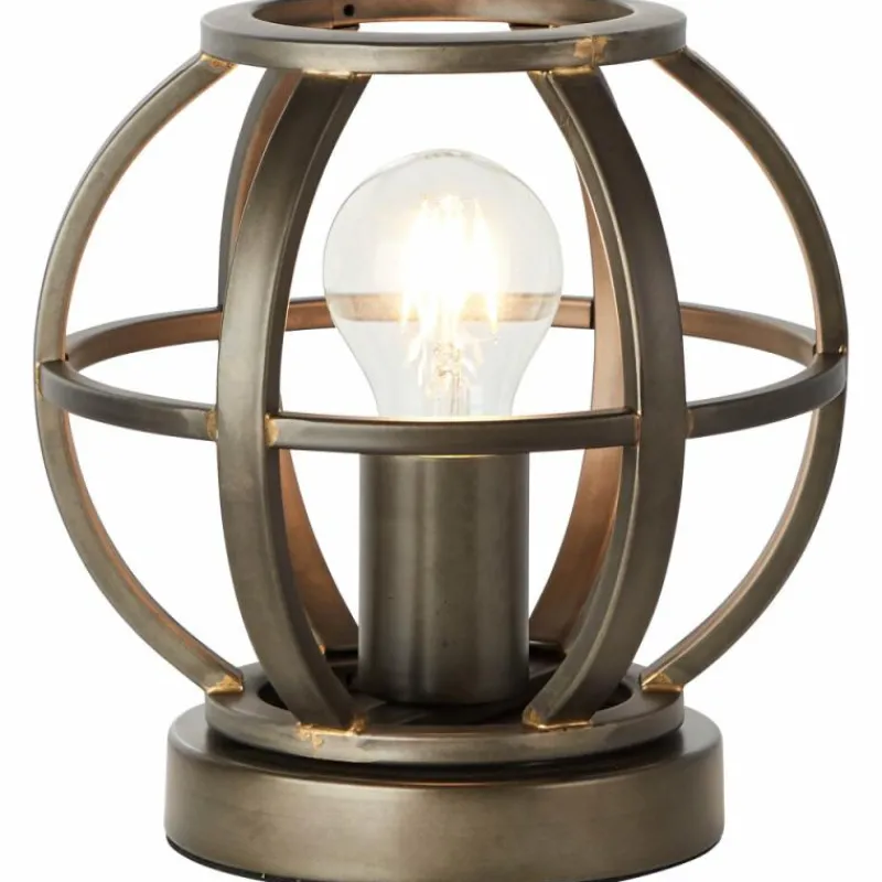 Lampes Industrielles-Luminaires Brilliant Lampe de table Brilliant Basia Noir, 1 lumière