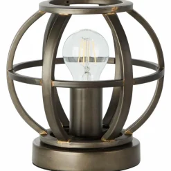 Lampes Industrielles-Luminaires Brilliant Lampe de table Brilliant Basia Noir, 1 lumière