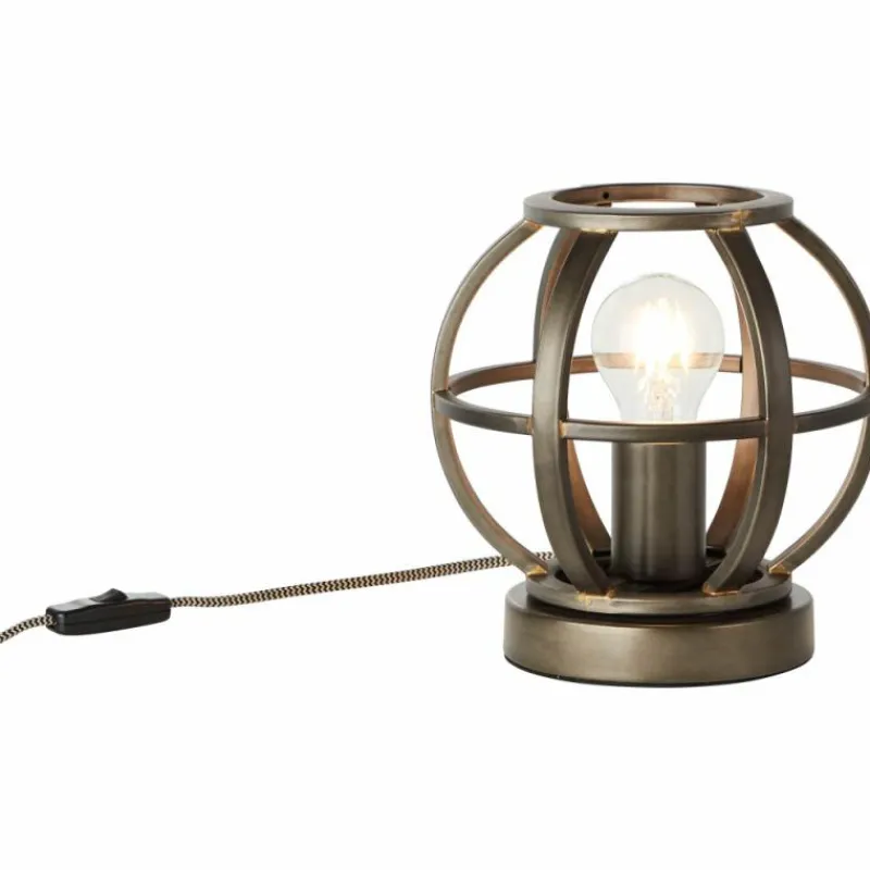 Lampes Industrielles-Luminaires Brilliant Lampe de table Brilliant Basia Noir, 1 lumière